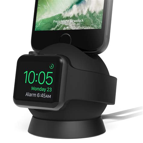 Omnibolt Apple Watch Iphone Charging Stand Graphite Iottie