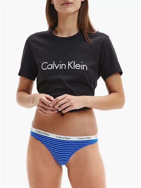 Calvin Klein Carousel Thongs Pack Of 3 Multi