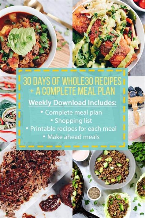Whole30 Food List 30 Days Of Whole30 Recipes Real Simple Good