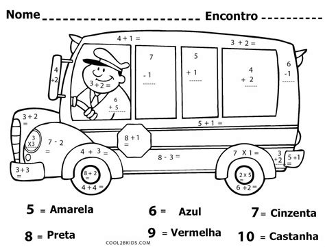 Desenhos Para Colorir Matemática