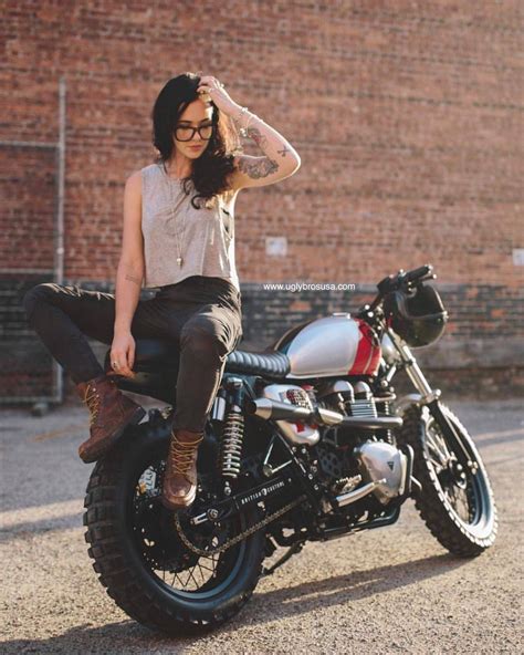 Reckless Love ♧ Cafe Racer Girl Motorcycle Girl Motorbike Girl
