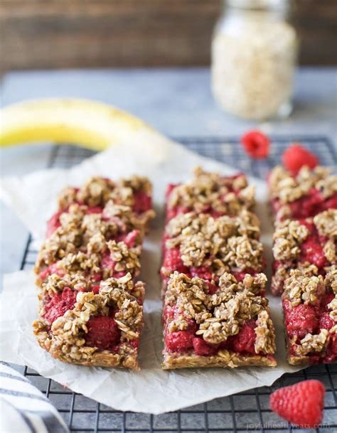 These vegan raw raspberry bars, made with vegan raspberry mousse and a nutty cacao base raw raspberry bars. Gluten-Free and Vegan Raspberry Crumble Bars! | Recipe ...