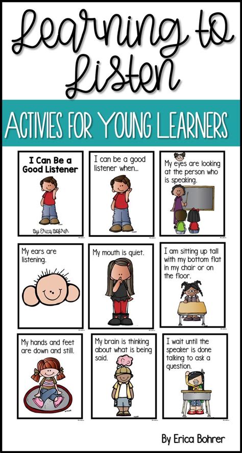 Learning To Listen Activities For Young Learners Learners Good