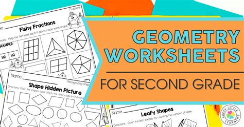 Geometry Worksheets For 2nd Grade Lucky Little Learners