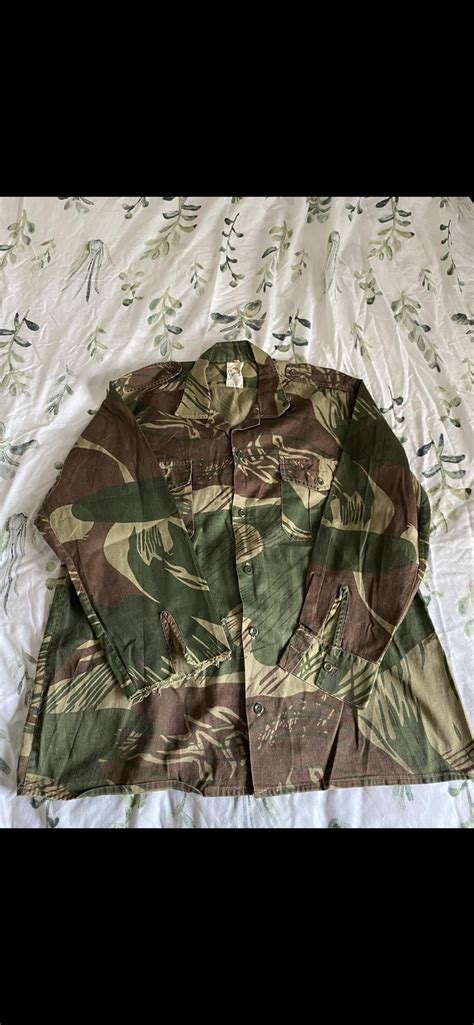 Rhodesian Camouflage Collection So Far Missing The Cap And Jacket