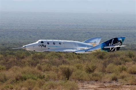 Virgin Galactics First Commercial Space Flight Safely Lands