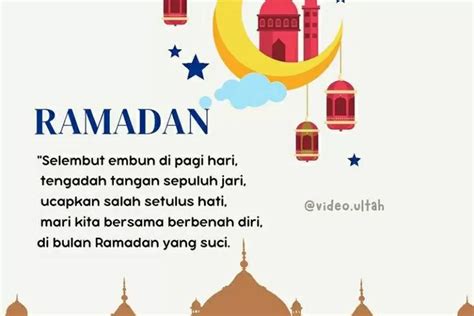 20 Kata Kata Mutiara Menyambut Ramadhan 2022 Penuh Makna Cocok