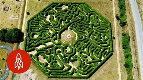 Renowned Maze Designer Shares How He First Fell In Love With This