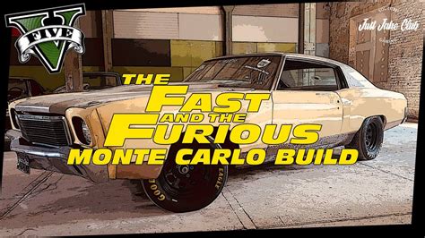 Fast Furious Tokyo Drift Sean S Chevy Monte Carlo GTA V Car Build Tutorial VAMOS YouTube