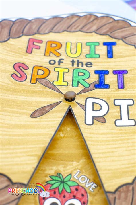 Fruit Of The Spirit Bible Craft Archives Christian Preschool Printables