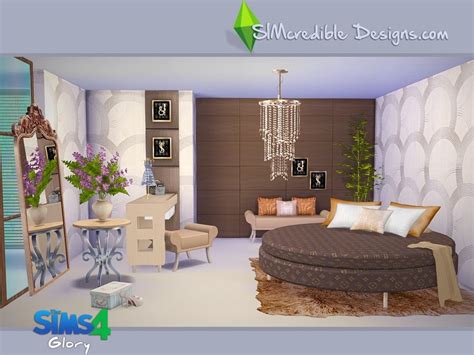 Glory Adult Bedroom By Simcredible Liquid Sims