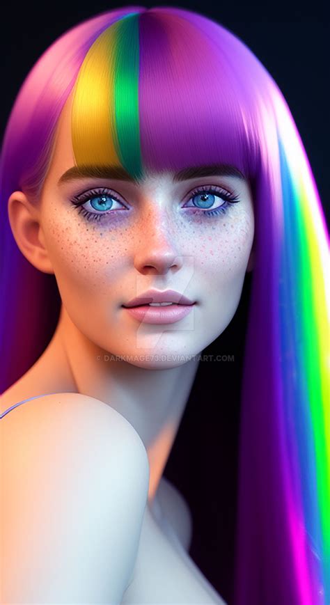 Rainbow Girl 35 By Darkmage73 On Deviantart