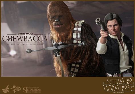 Han Solo And Chewbacca Figure Set Sideshow Collectibles