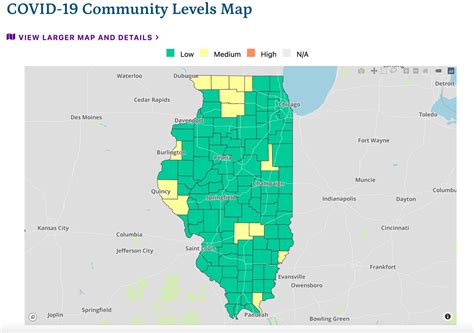 Idph Illinois Down To 14 Counties At ‘medium Covid 19 Risk Shaw Local