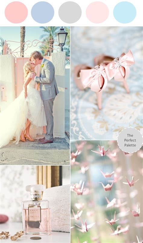 Pantone Color Of The Year Rose Quartz And Serenity Wedding Colors