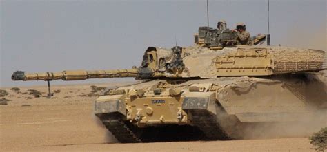 Challenger 2 Tanks Have Their Desert Capability Tested In Harsh