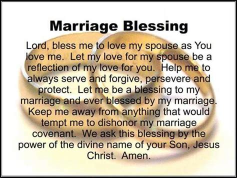 Marriage Blessing Marriage Blessed Marriage Poems