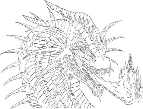 ️real Dragon Coloring Pages Free Download