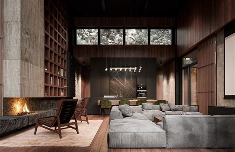 Behance Search Interior Design Rustic Modern Rustic Homes Rustic