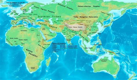 Eastern Hemisphere In 500 Bc Map Of The Eastern Hemisphere Flickr