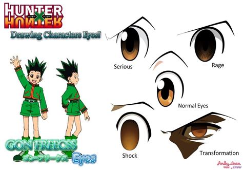 Hunter X Hunter Gons Eyes By Andy Chanwanttodraw On Deviantart