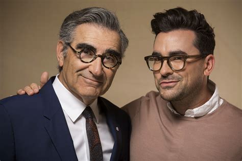 further up the creek eugene and dan levy talk more about canadian comedy la times