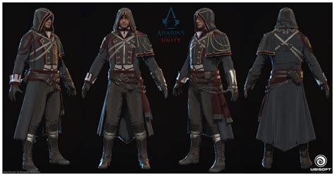My Contribution While On Assassins Creed Unity Character Team