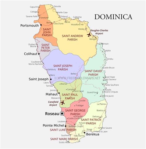 Republic Dominica Map Of The Country Map Of Atlantic Ocean Area