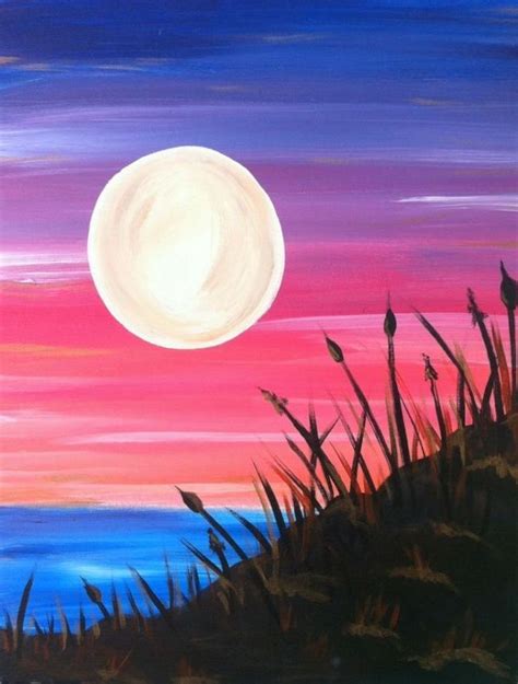 Check spelling or type a new query. large-moon-over-an-ocean-cute-things-to-paint-sunset-sky ...