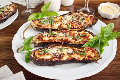 Italian Old Style Stuffed Eggplant Recipe This Is Italy