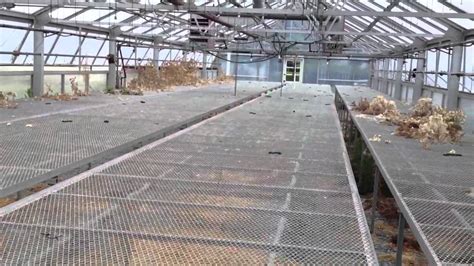 Rolling Greenhouse Benches Tables Youtube