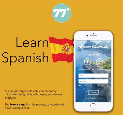 Soon you will sound like a native speaker of spain, mexico, argentina. Learn Spanish App on Behance