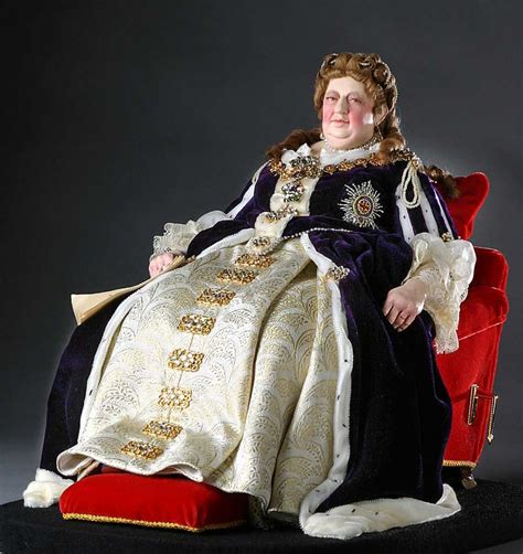 Full Length Color Image Of Queen Anne Aka Queen Of Great Britain And