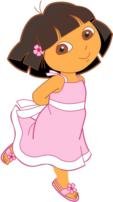 Download Dora The Explorer In A Dress Clipartkey
