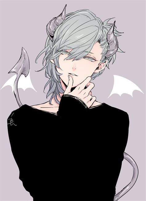 Him On Twitter 😈 Anime Demon Boy Demon Manga Anime Devil Dark