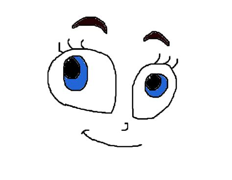 Image Cartoon Baby Face With Blue Eyespng Hub Ideas