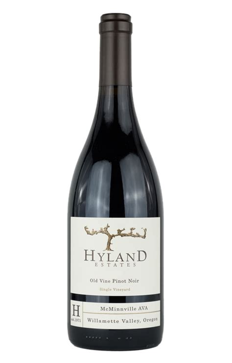2019 Hyland Estates Pinot Noir Single Vineyard Old Vine Mcminnville