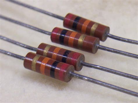 Vintage Carbon Resistors Large Lot Of 100 All New Etsy