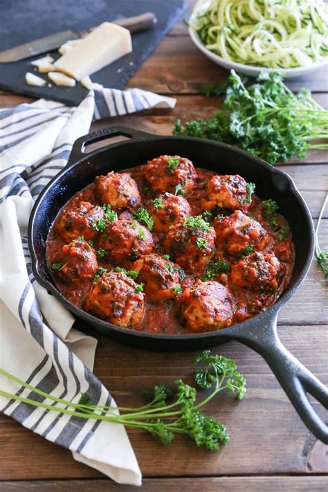 How about these delicious gluten free meatball recipe! Quick and Easy Turkey Meatballs (with a Paleo Option ...