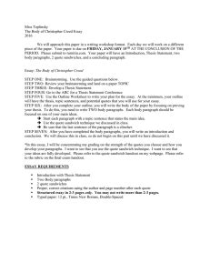 On a blank sheet of paper, you write words, short phrases, or drawings to. Writing Rough Draft of Research Paper