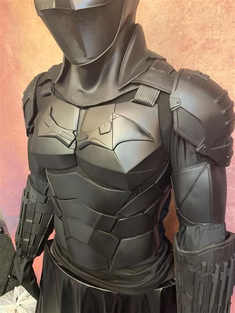 Complete Robert Pattinson Batsuit Battison The Batman 2021 Etsy Batman Armor Batman Cosplay
