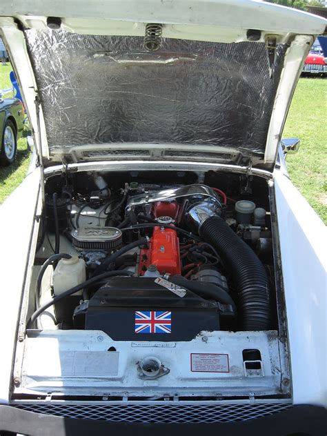 1975 Mg Midget Engine All British Car Show Yolo County Fa Flickr