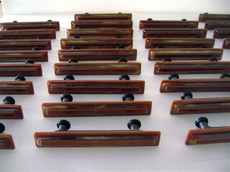 Depending on the other design. Fused Glass Cabinet Pulls | Designer Glass Mosaics