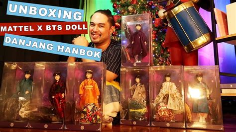 Unboxing Mattel Bts Doll X Danjang Hanbok Youtube