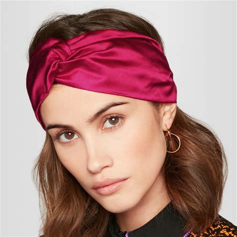 2018luxury Women Knotted Headband Twist Turban Solid Color Cross Knot