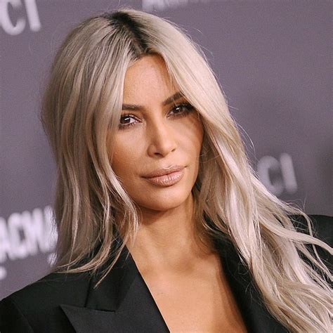 Kim Kardashian Dyed Her Blonde Hair Hot Pink Allure