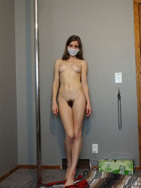 Masked Girl Protects Herself With Corona Mask PornPicturesHQ