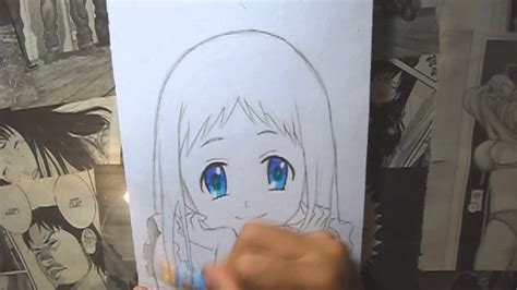 Drawing Menma From Ano Hana Youtube