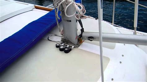 Rigging The Catalina 22 Boom As A Gin Pole For Mast Stepping Catalina