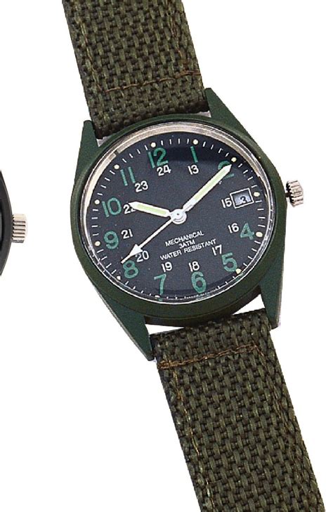gi type vietnam wind up watch rothco retro military wind up wristwatch grunt force